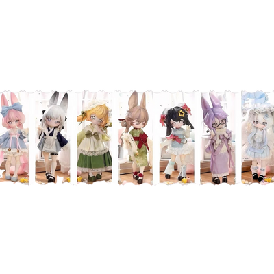 Moon Hopping Time Bunny Series 1/12 BJD Blind Box