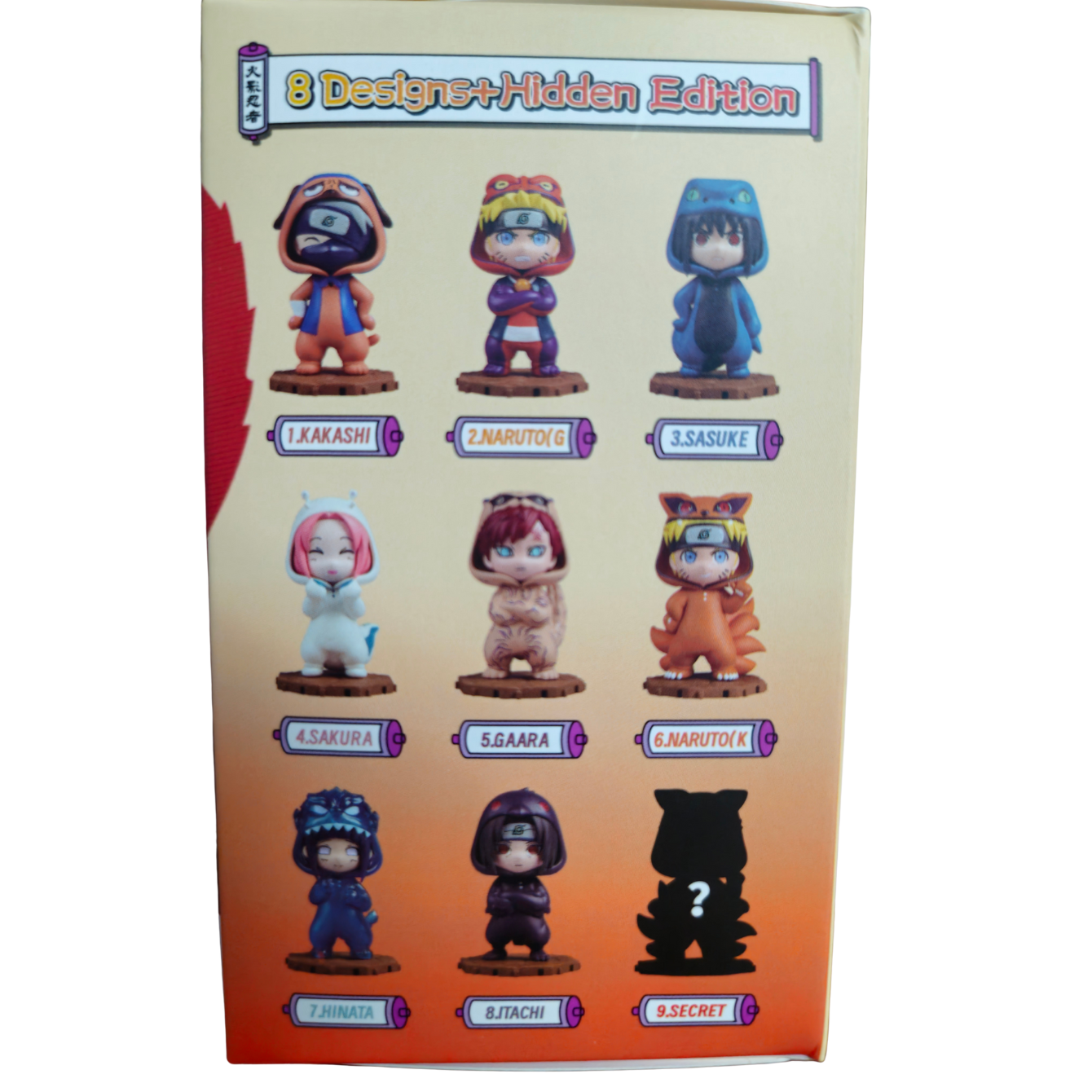 Bandai Namco X BN Figure Q Blind Box - Naruto Pyjamas Series