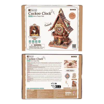 ROKR Cuckoo Clock Mechanical 3D Wooden Puzzle