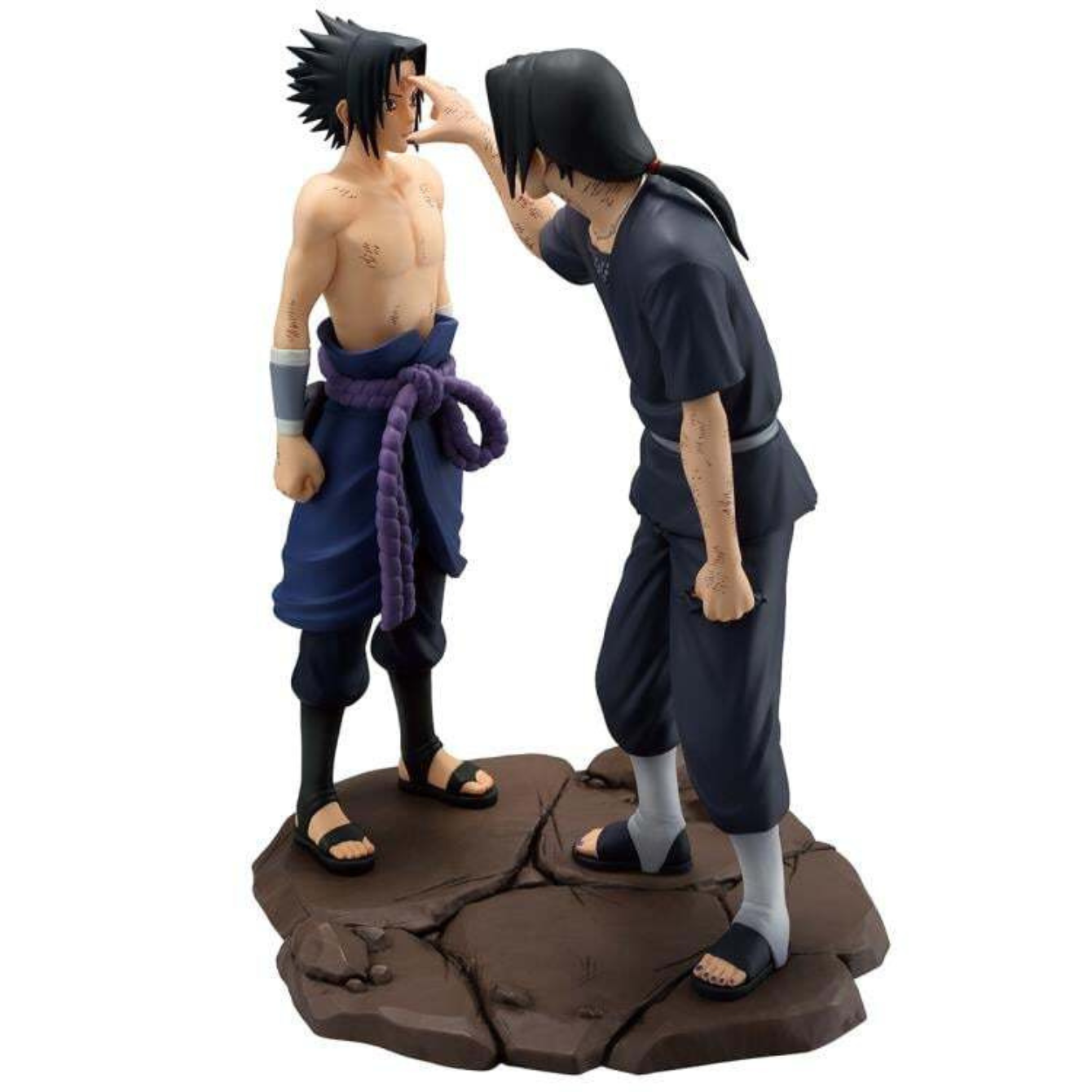 Sasuke Uchiha & Itachi Uchiha “Naruto: Shippuden” (Red Eyes Reflecting the Heart) Revible Moment Ichibansho Figure