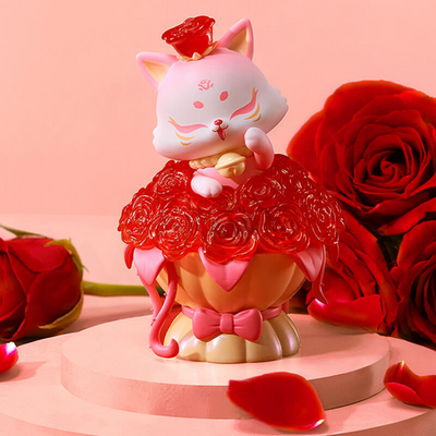 Ancient Nine Tail Fox Rose Fairy Series Blind Box