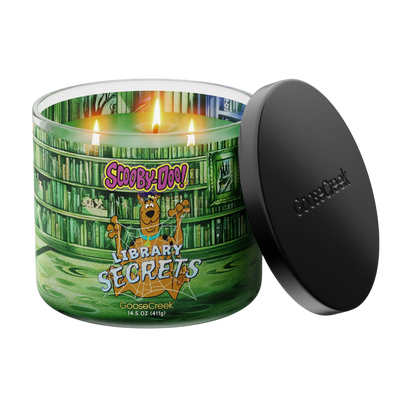 Library Secrets 3-Wick Scooby-Doo Candle