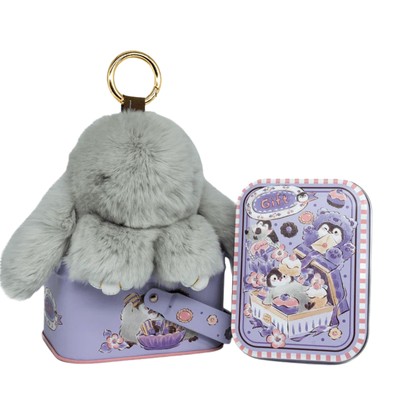 BunCuddles Cute Bunny Keychains