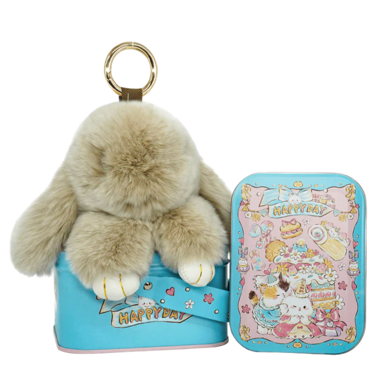 BunCuddles Cute Bunny Keychains