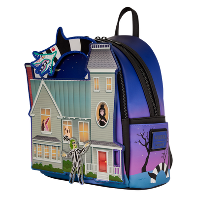 Beetlejuice Deetz House Glow Mini Backpack