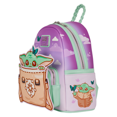 The Mandalorian Grogu Butterfly Mini Backpack