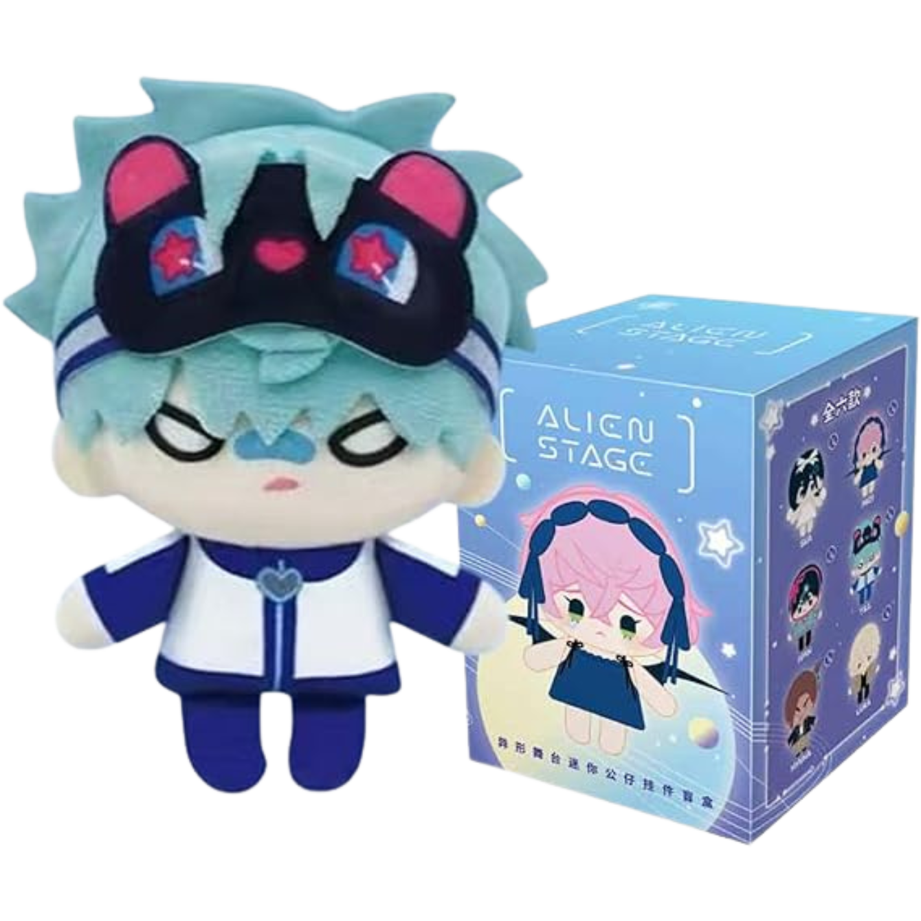 Alien Stage Mini Series Blind Box Plush Keychain
