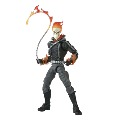 Marvel Legends Series Ghost Rider, Retro card 6-inch Action Figure