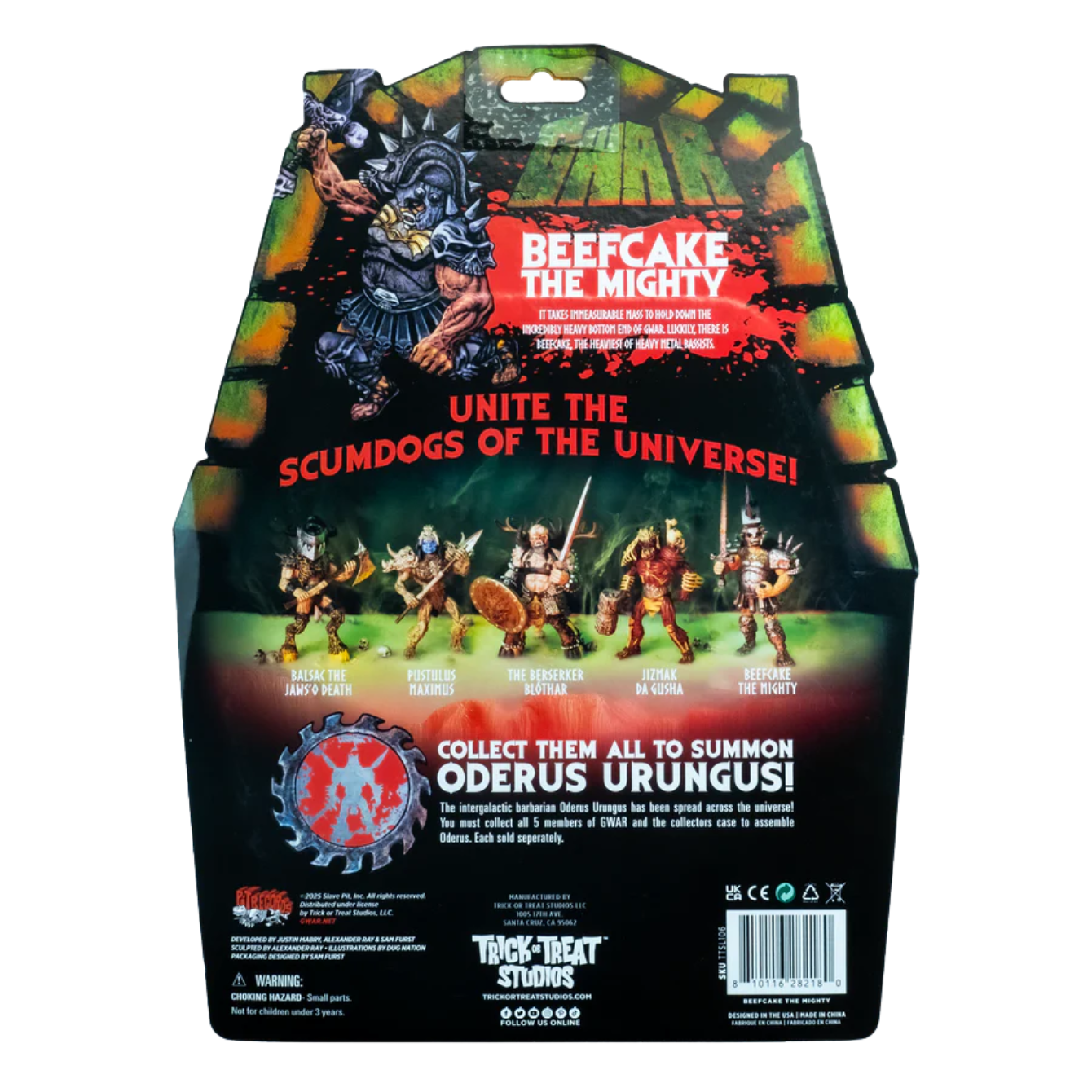 GWAR - Beefcake the Mighty - 5" Action Figure