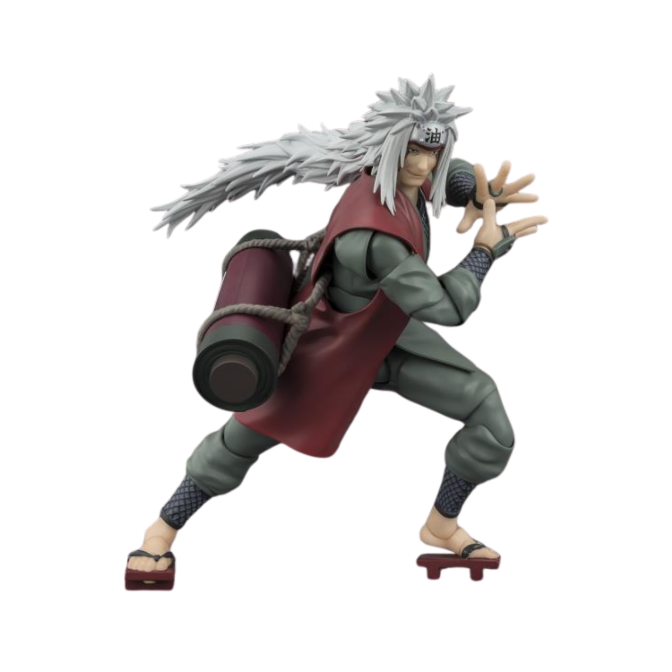 Naruto: Shippuden S.H.Figuarts Jiraiya -Hidden Leaf Heroic Master Sage- (Sage Mode Set) Action Figure