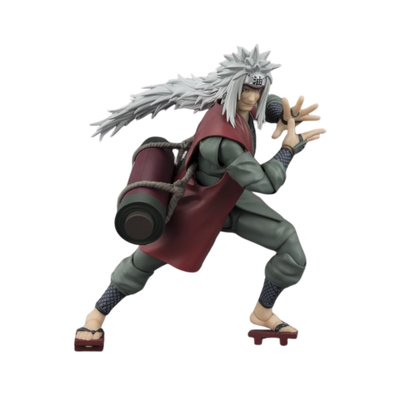 Naruto: Shippuden S.H.Figuarts Jiraiya -Hidden Leaf Heroic Master Sage- (Sage Mode Set) Action Figure