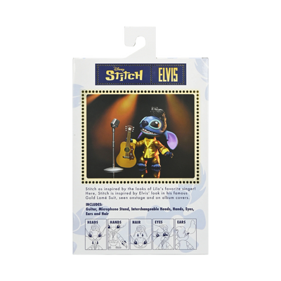 Disney Stitch - Ultimate Gold Suit Elvis 7" Scale Action Figure