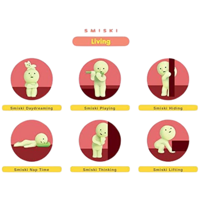 Dreams Smiski Figure Living Series