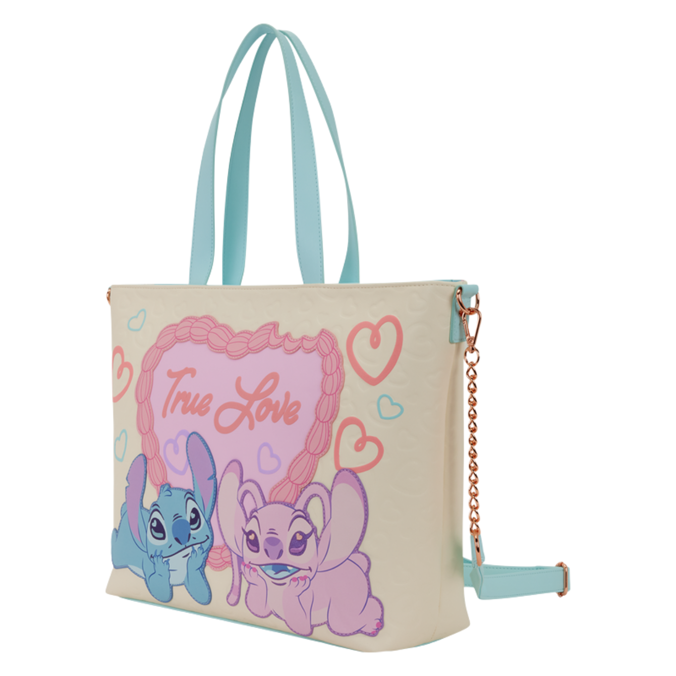 Stitch & Angel True Love Tote Crossbody Bag