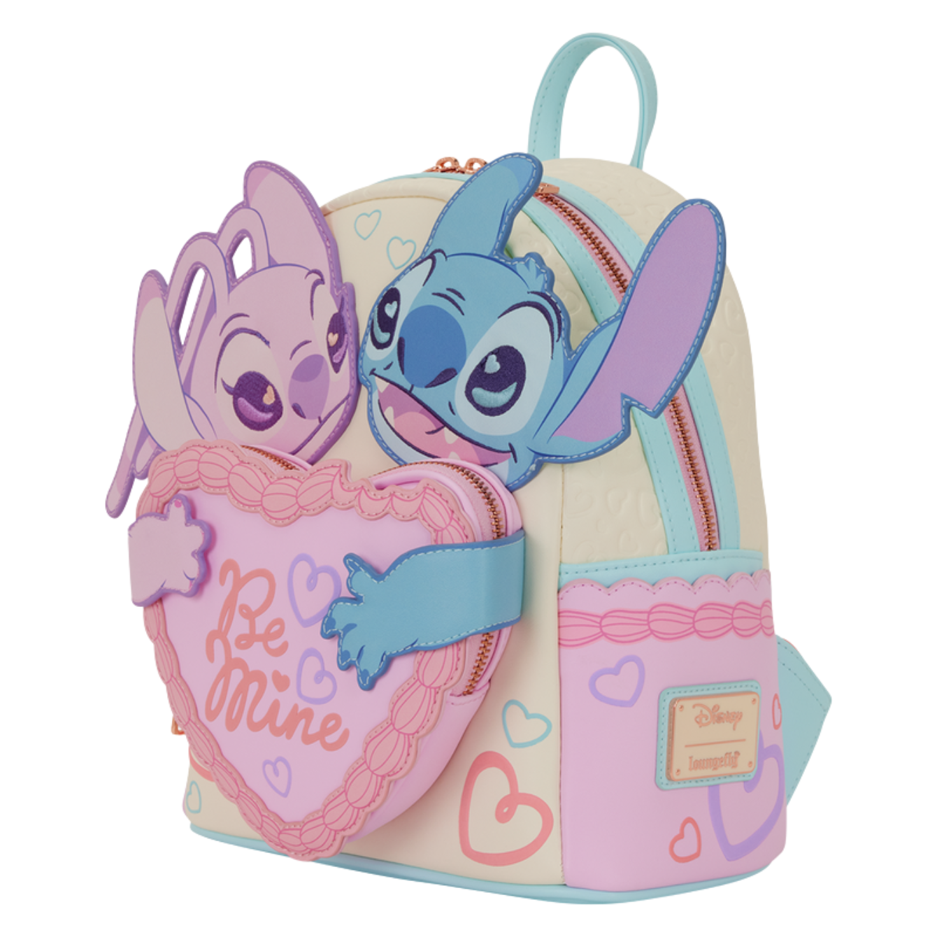 Stitch & Angel Be Mine Mini Backpack