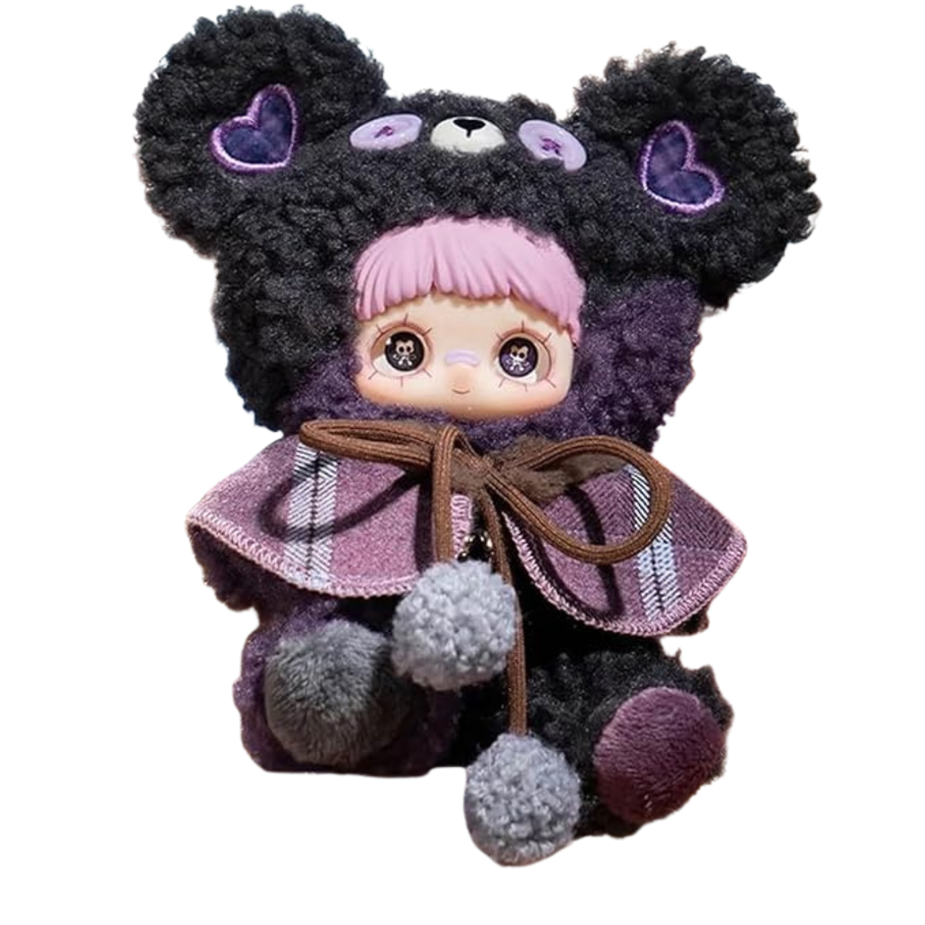 MayMei Blind Box Plush Figures, Maymei Tiny Bear Cookie Series Plush Blind Box, Mystery MayMei Doll Collectible Toys for Gifts, Single Box