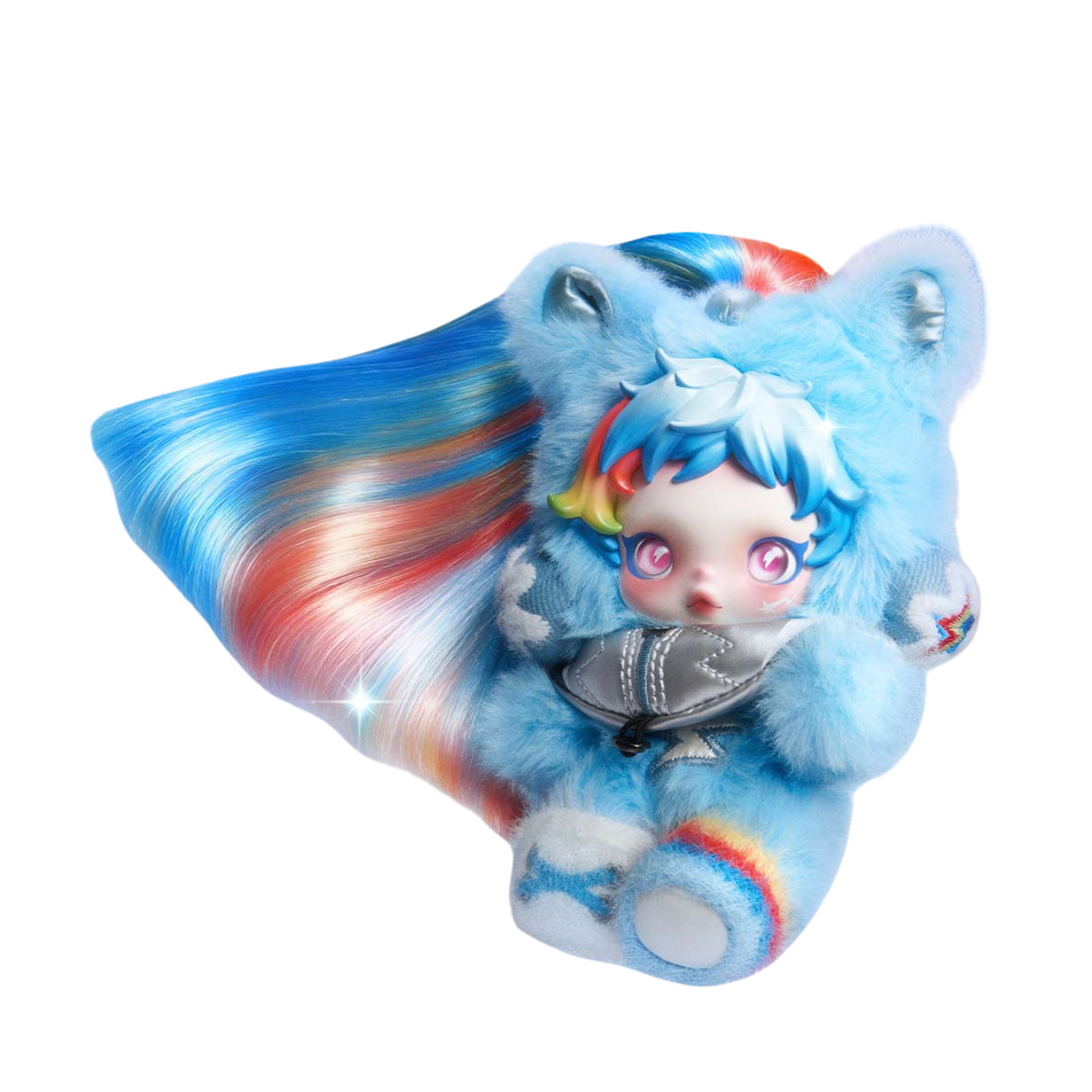 SKULLPANDA × My Little Pony Series Plush Doll Pendant