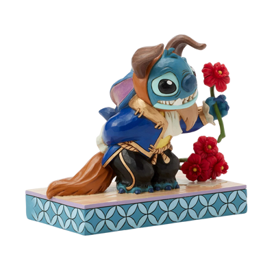 Disney Traditions | Stitch Dressed As Beast | Figurine