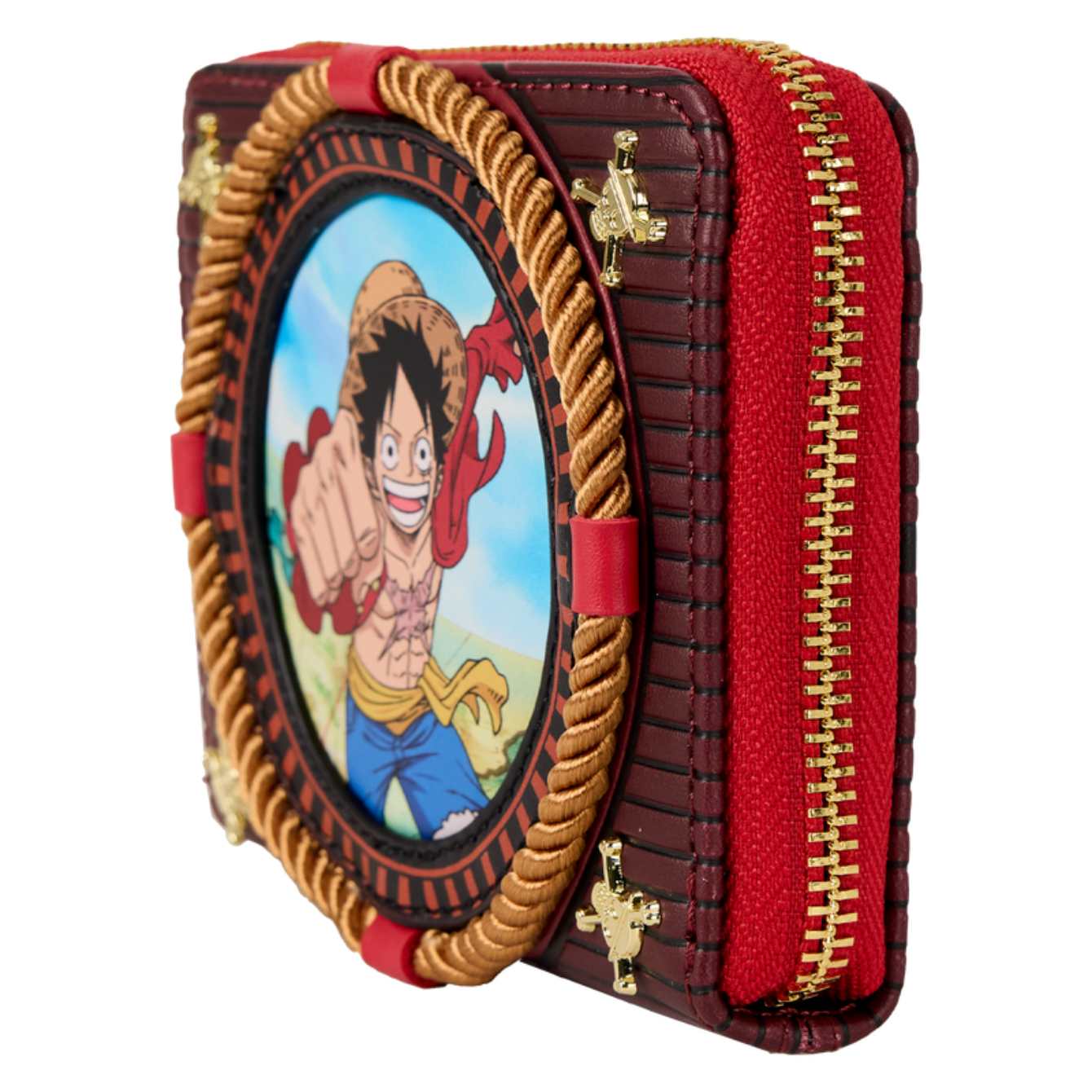 One Piece Luffy Zip Around Wallet