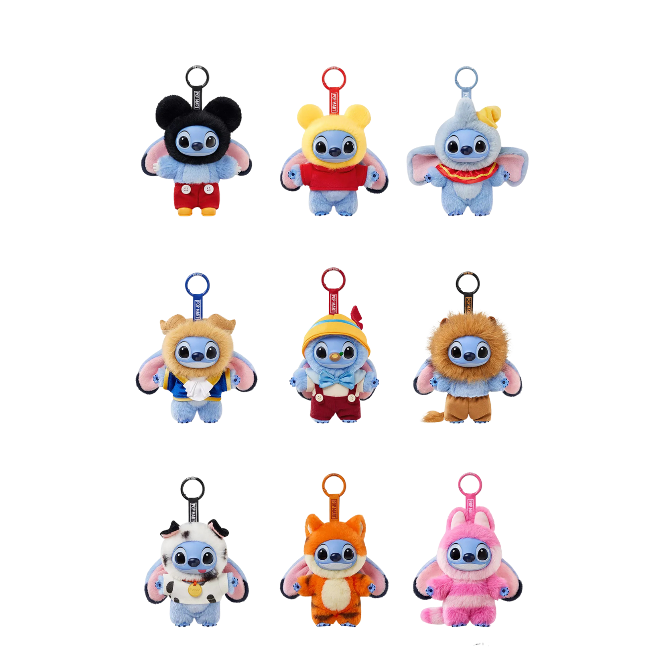 Stitch Adventure Series Vinyl Plush Pendant
