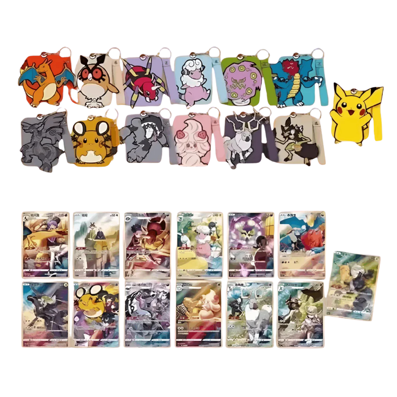 Pokemon Gift Box Keyring Surprise Frame