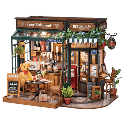 Rolife Tipsy Restaurant DIY Miniature House DG167