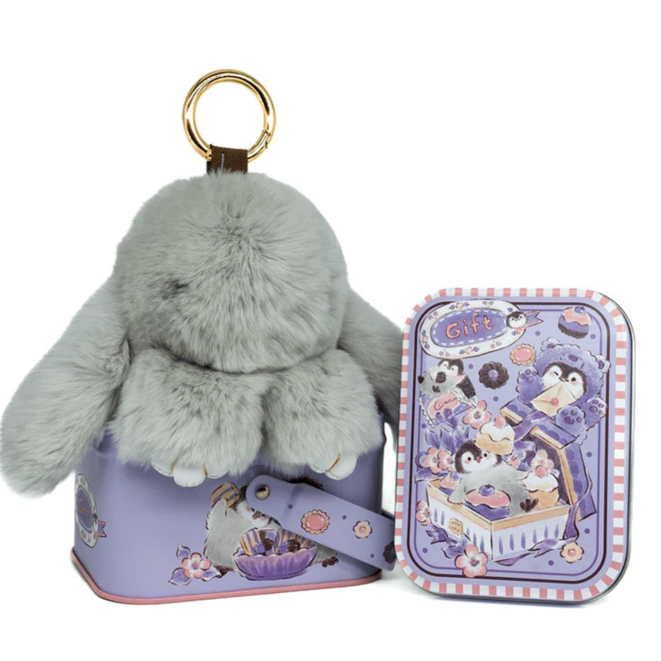 BunCuddles Cute Bunny Keychains