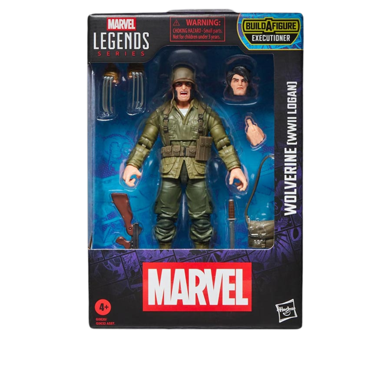 Marvel Legends Wolverine WWII Logan 6-Inch Action Figure – Replay