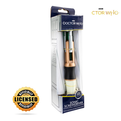 Doctor Who 11th Doctor Electronic Sonic Screwdriver Prop | Toynk Exclusive