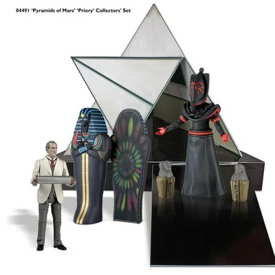 Doctor Who "Pyramids Of Mars" 5" Action Figure Box Set