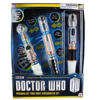 Doctor Who Personalize Your Sonic Screwdriver Set