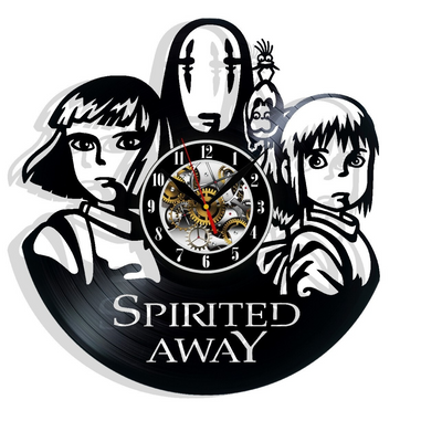 Spirited Away Vinyl Wall Clock