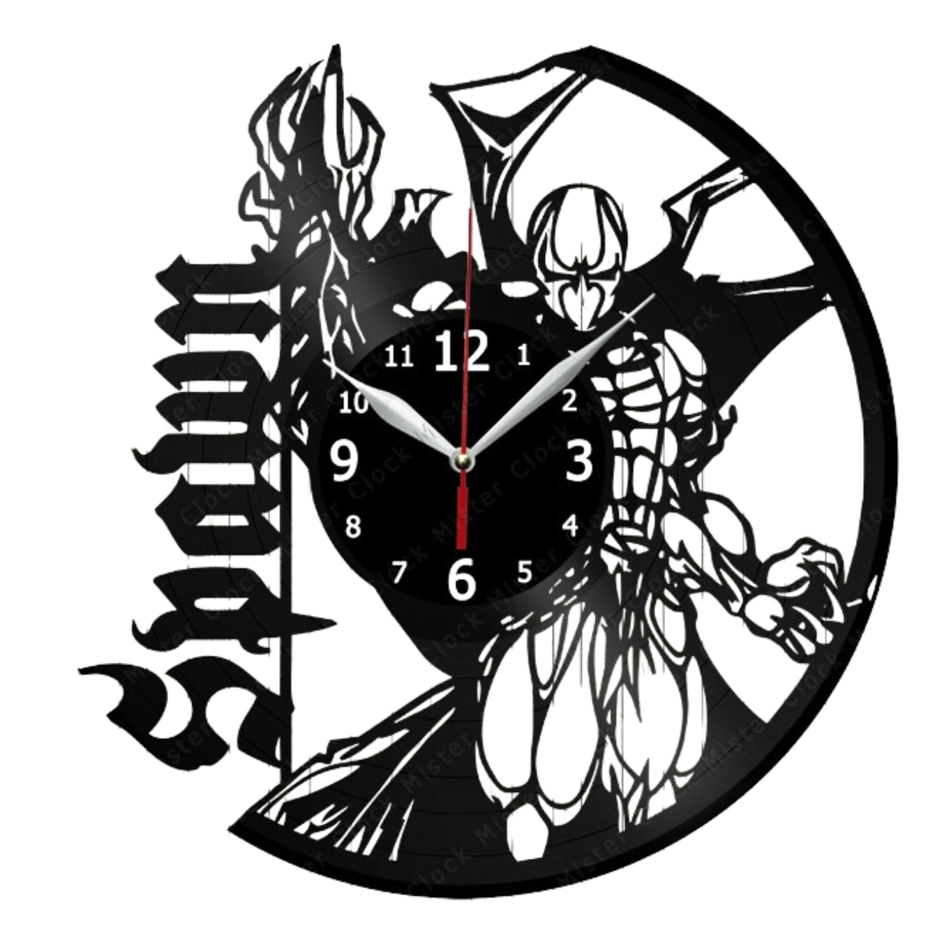 Spawn Vinyl Record Wall Clock