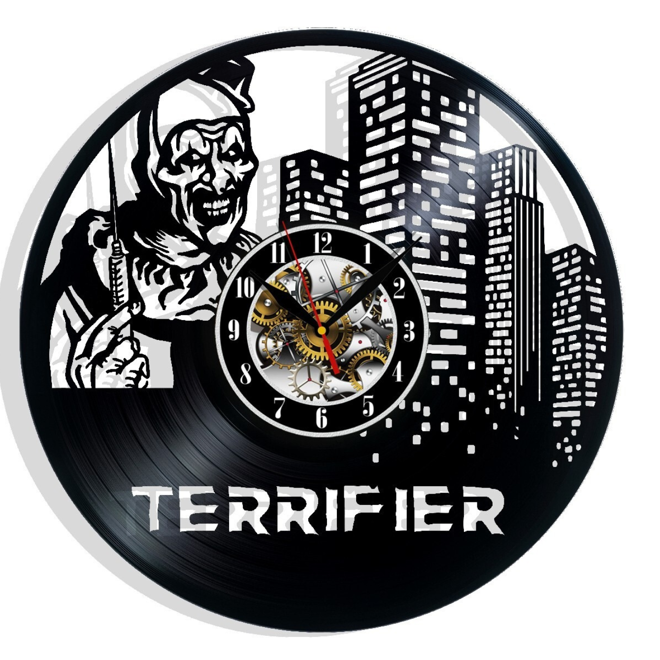 Terrifier Vinyl Wall Clock