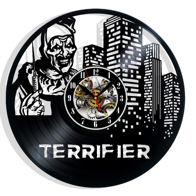 Terrifier Vinyl Wall Clock