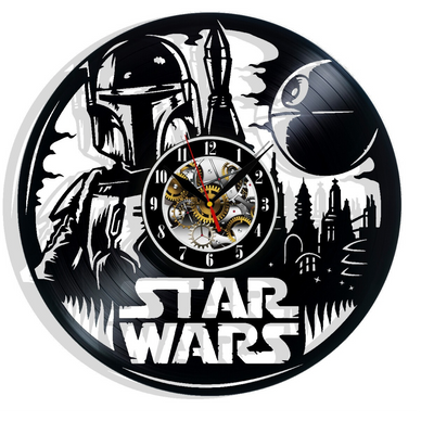 Star Wars Vinyl Wall Clock