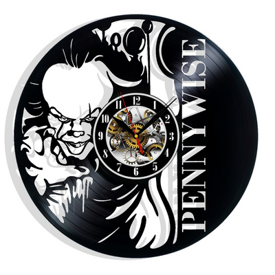 Pennywise Vinyl Wall Clock