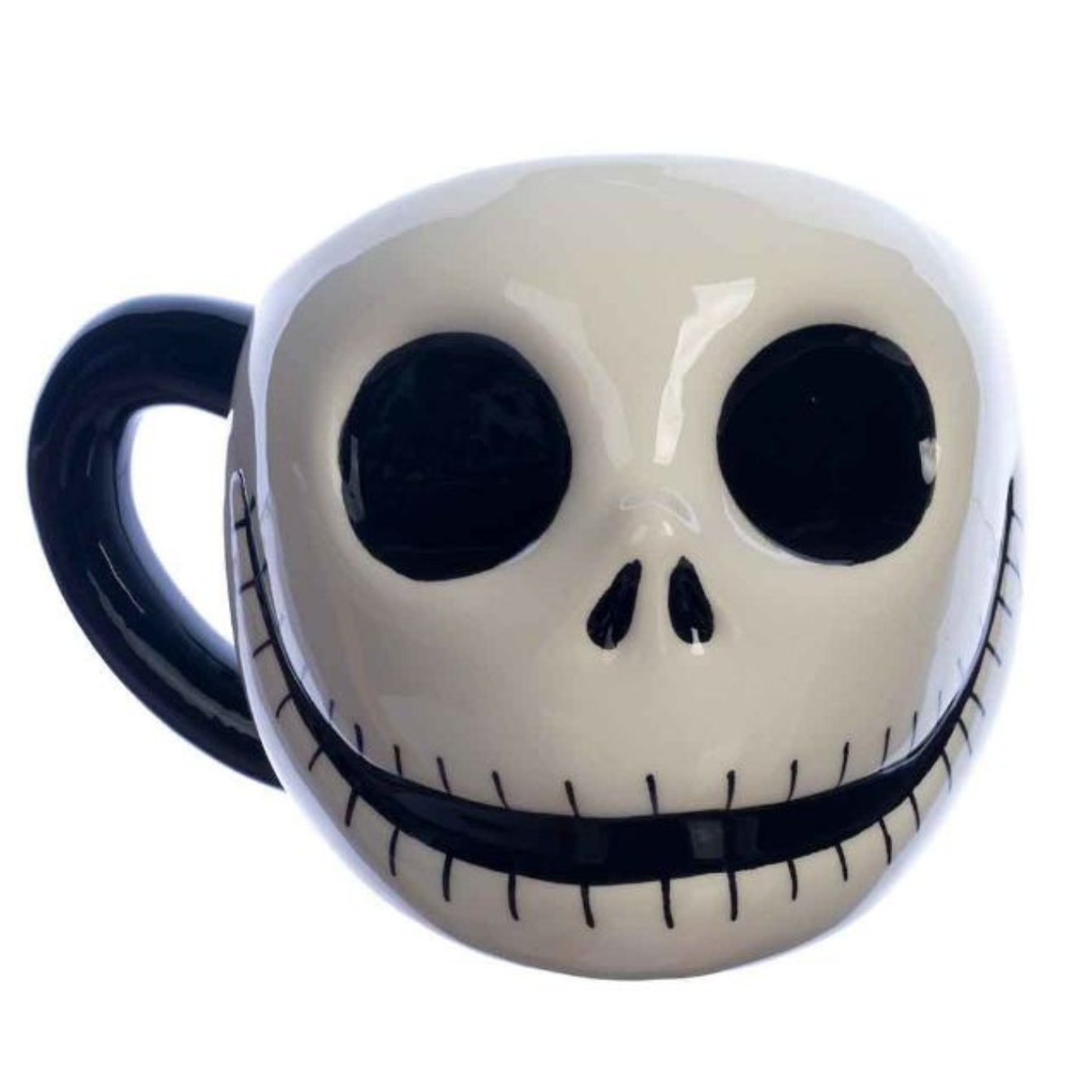 THE NIGHTMARE BEFORE CHRISTMAS JACK 14 OZ. SCULPTED CERAMIC MUGS