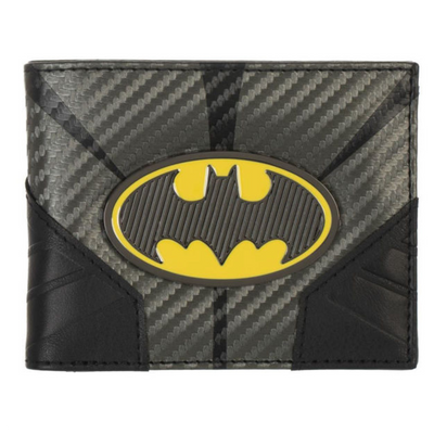 DC COMICS BATMAN METAL BADGE BI-FOLD WALLET