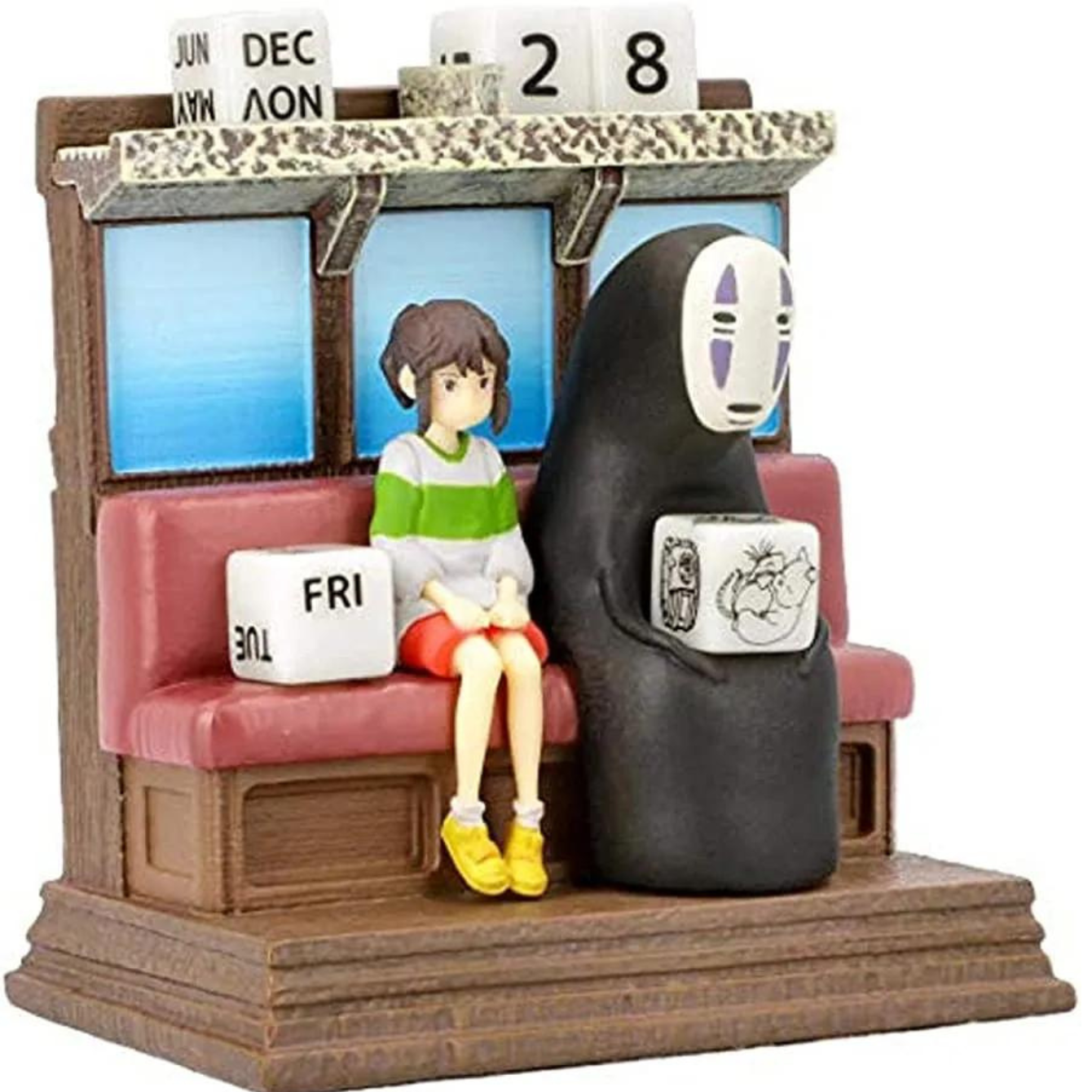 Spirited Away Riding the Railway Perpetual Calendar "Spirited Away", Benelic