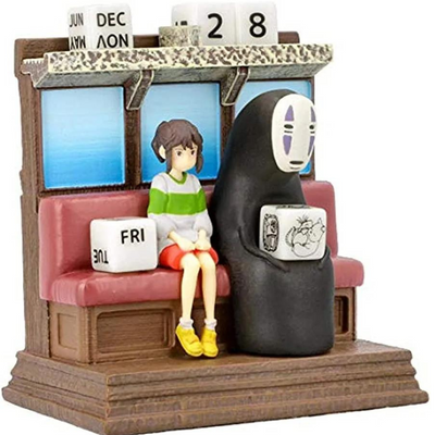 Spirited Away Riding the Railway Perpetual Calendar "Spirited Away", Benelic