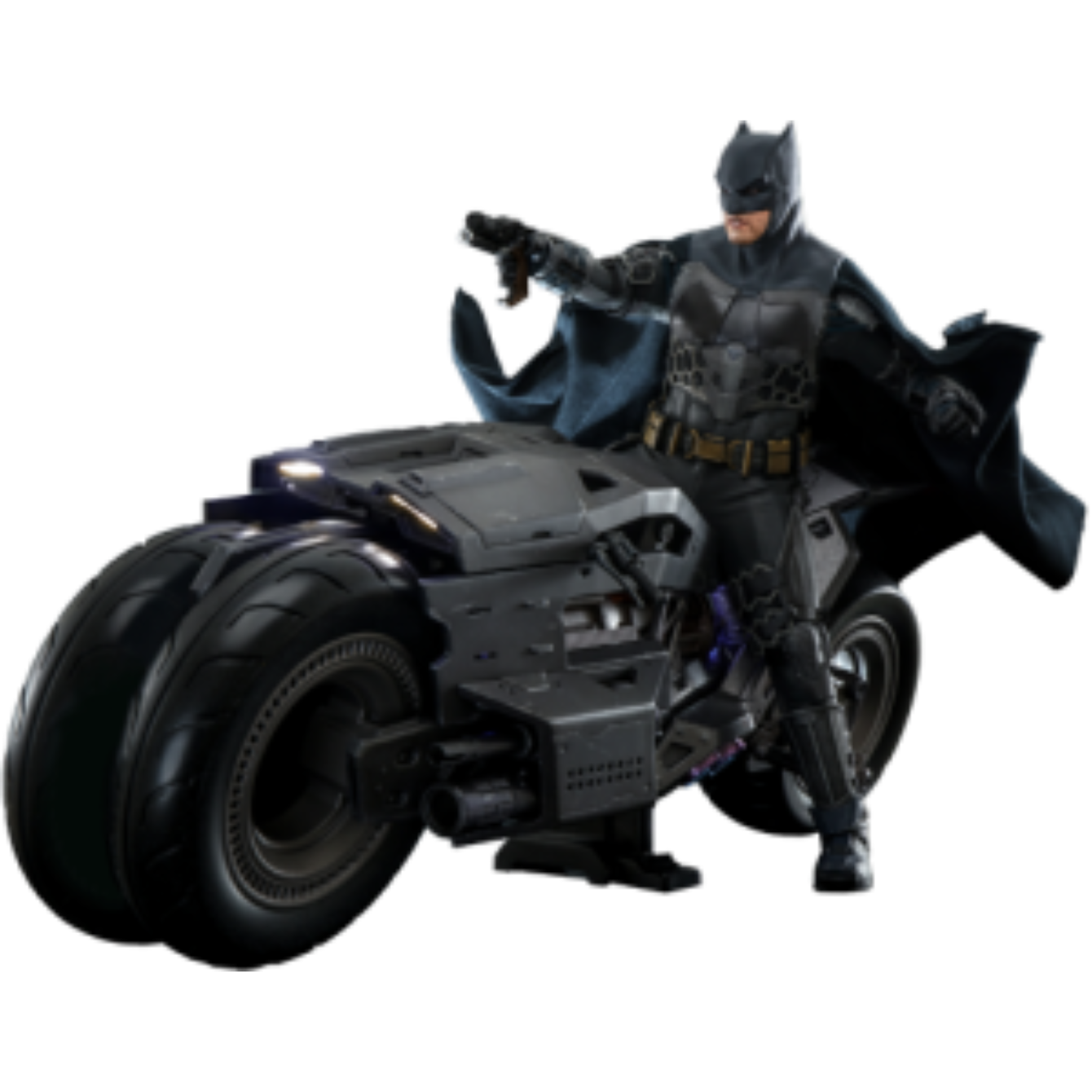 Batman and Batcycle Sixth Scale Figure Set