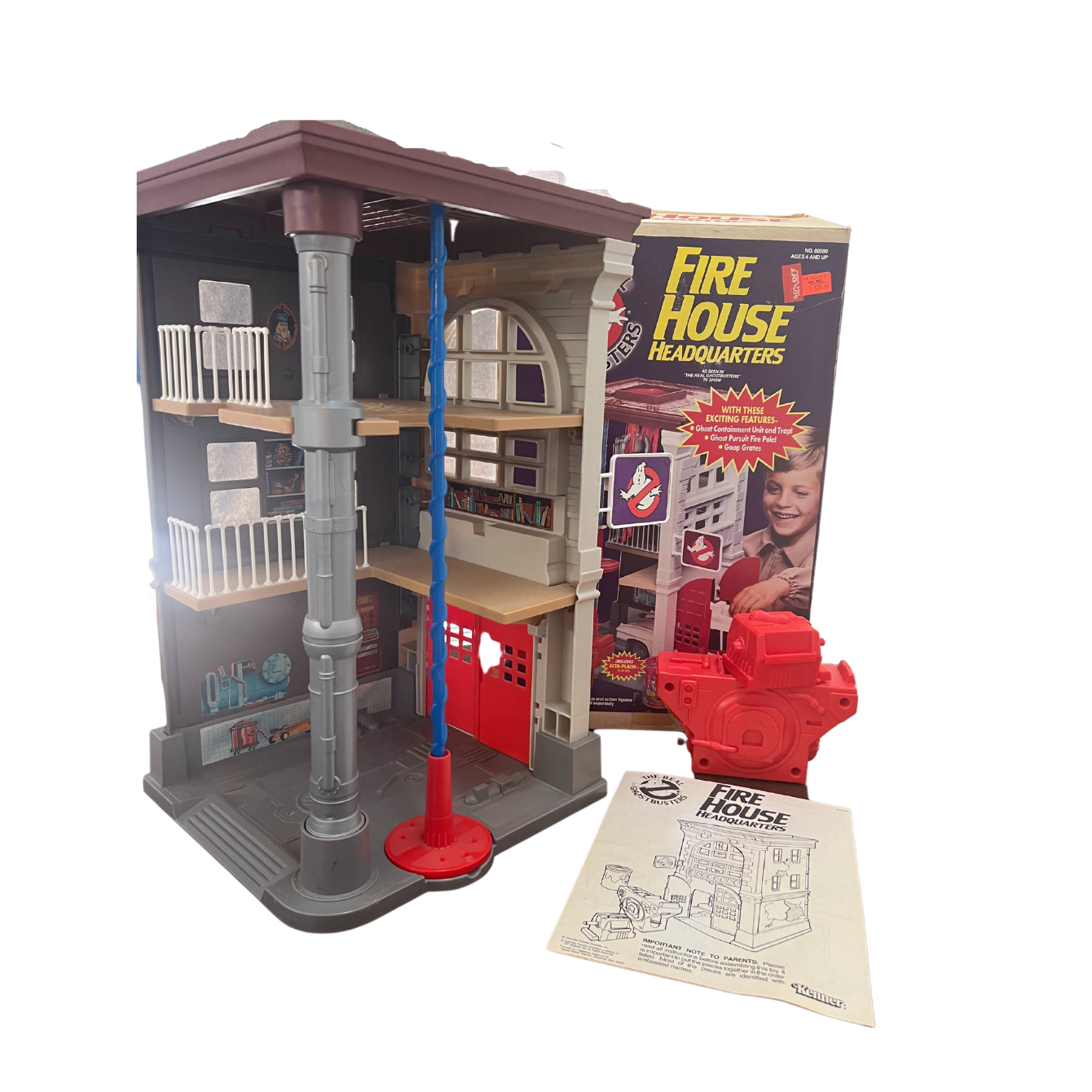 Sold Vintage Ghostbuster Firehouse