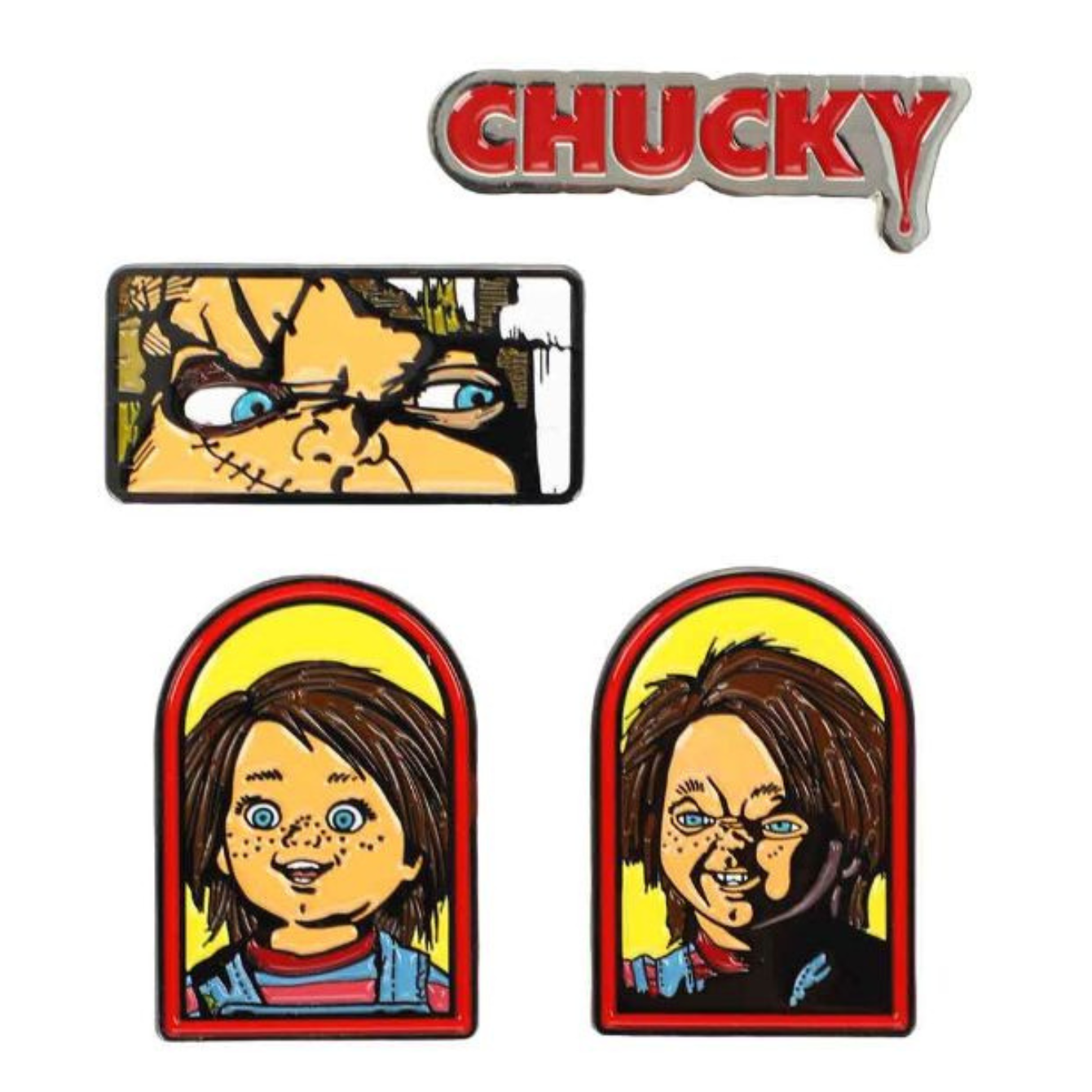 CHUCKY LAPEL PIN SET