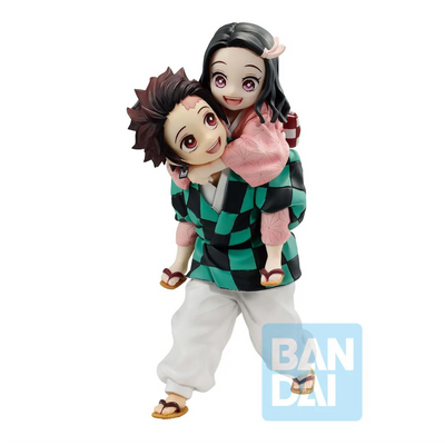 Tanjiro Kamado & Nezuko Kamado (Immortal ties) "Demon Slayer", Bandai Spirits Ichibansho Figure