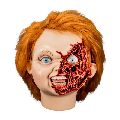 Child's Play 3 Ultimate Chucky Pizza Face Head
