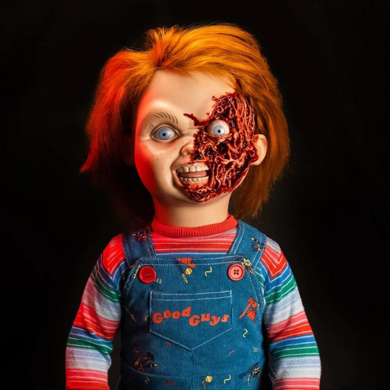 Child's Play 3 Ultimate Chucky Pizza Face Head