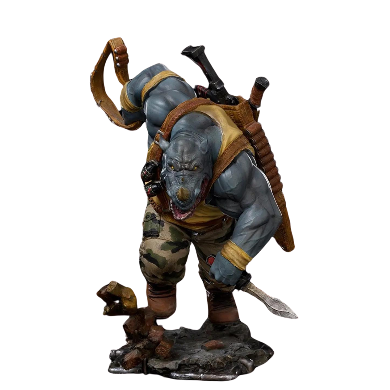 Statue Rocksteady - TMNT - BDS - Art Scale 1/10 - Iron Studios