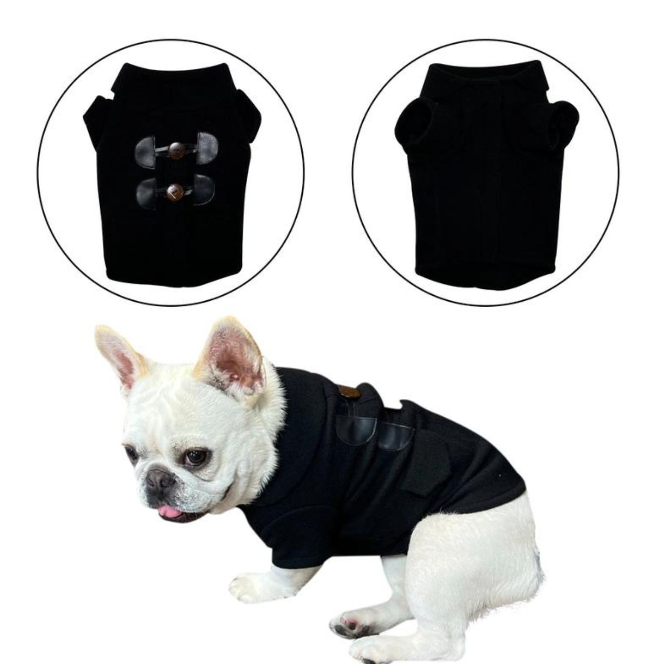 Turtleneck Dog Sweater Winter Coat Apparel