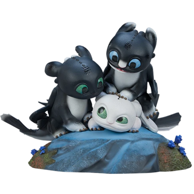 DART, POUNCER, AND RUFFRUNNER Statues by Sideshow Collectibles
